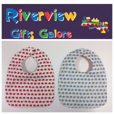 Reversible Bib - Elephants